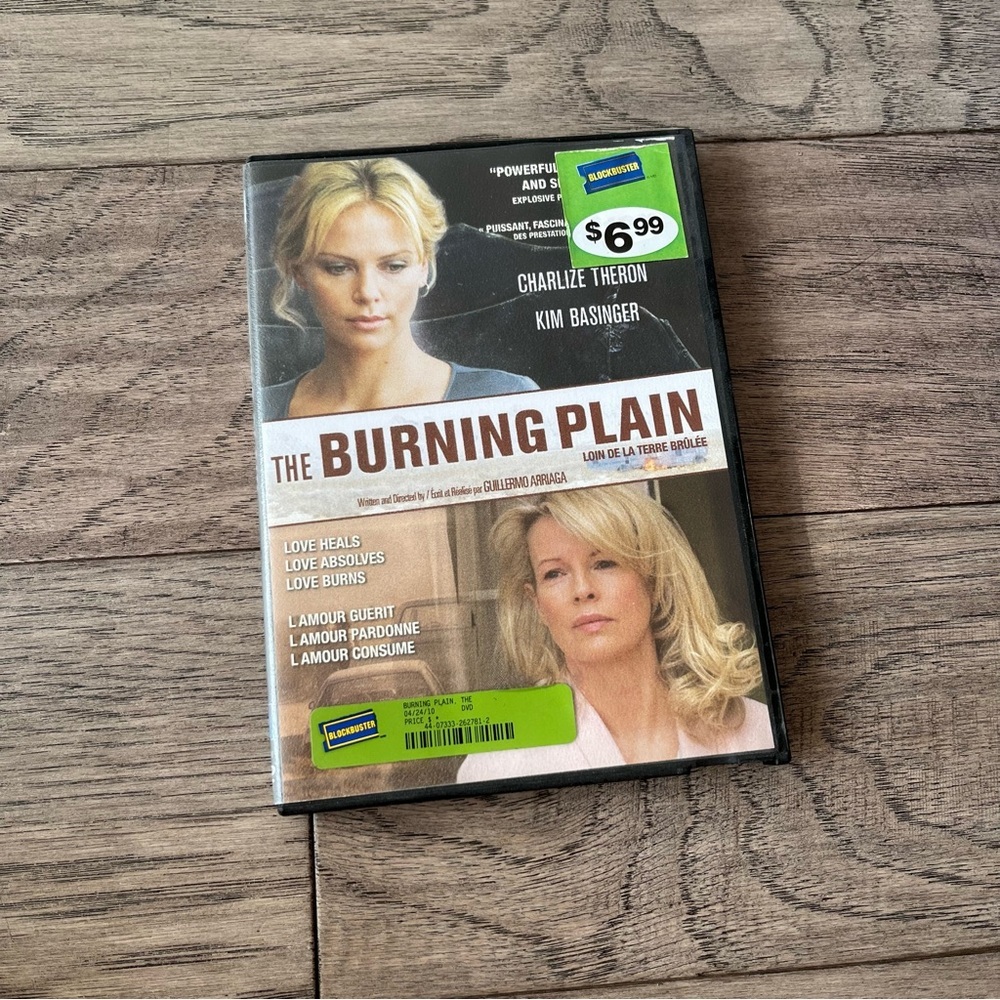 The Burning Plain DVD